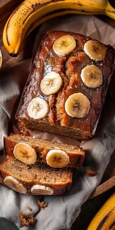 Recette de pain à la banane vegan, un délice sucré et sain pour tous.