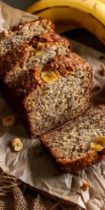 Pain de banane végétalien