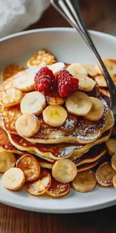 Pancakes faits maison aux céréales légers et nutritifs