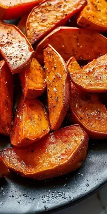 Patate Douce Rôtie au Four