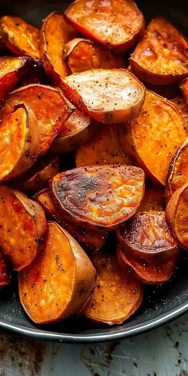 Patate Douce Rôtie au Four