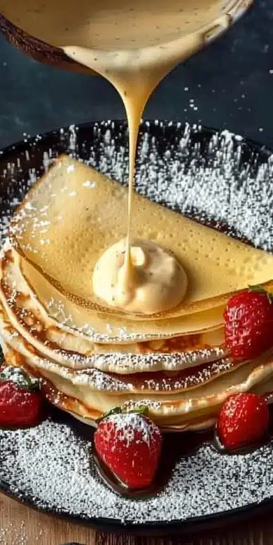 Pâte à Crêpes de Philippe Etchebest prête à être cuite