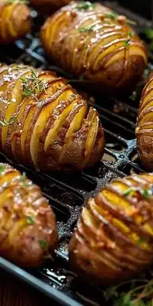 Pommes de terre Hasselback dans l'airfryer - Recette top