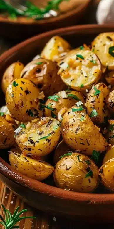 Pommes de Terre Provençale Recette Savoureuse à la Friteuse à Air