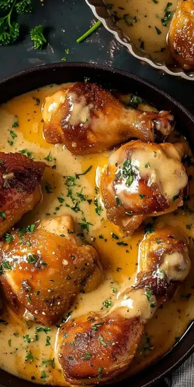 Poulet Sauce Moutarde