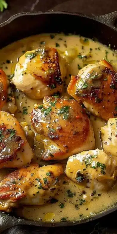 Poulet Sauce Moutarde