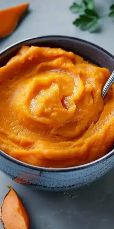 Purée de patate douce facile