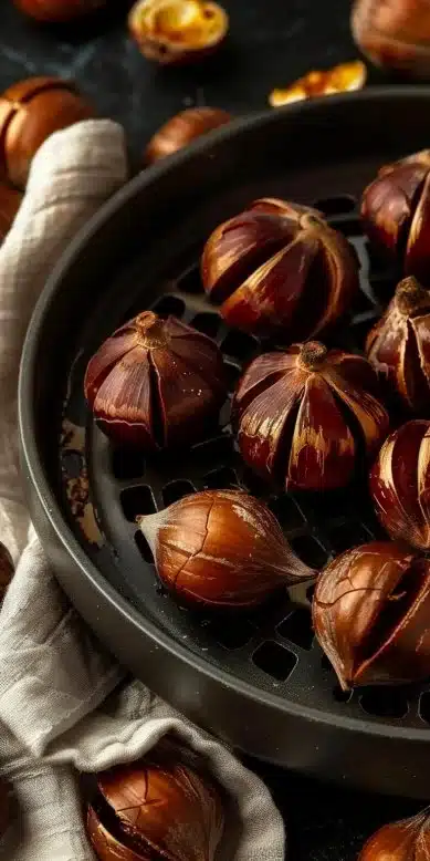 Recette châtaigne au air fryer facile et savoureuse