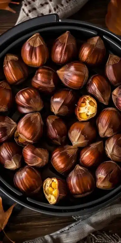 Recette châtaigne au air fryer facile et savoureuse