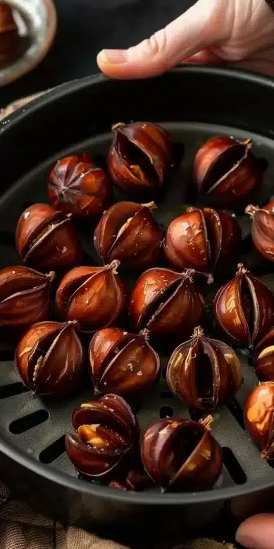 Recette châtaigne au air fryer facile et savoureuse