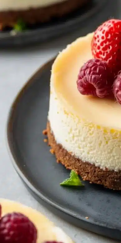 Recette cheesecakes individuels air fryer, facile et rapide