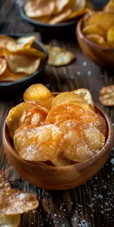 Recette Chips au Air Fryer - Croustillantes et Savoureuses