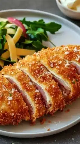 Recette Cordon Bleu à la Friteuse à Air – Facile et Délicieux