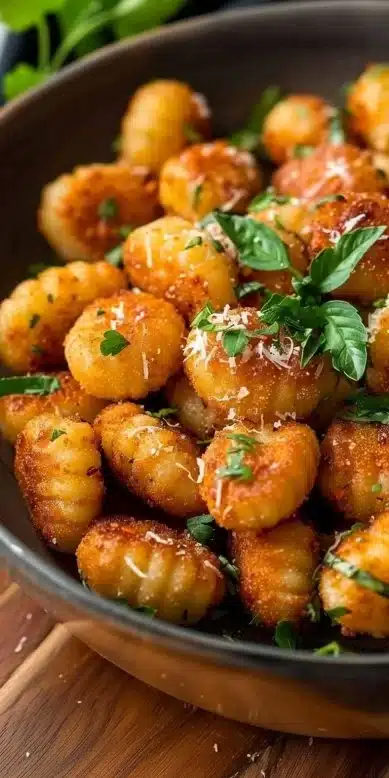 Recette de gnocchis croustillants et faciles à l'air fryer