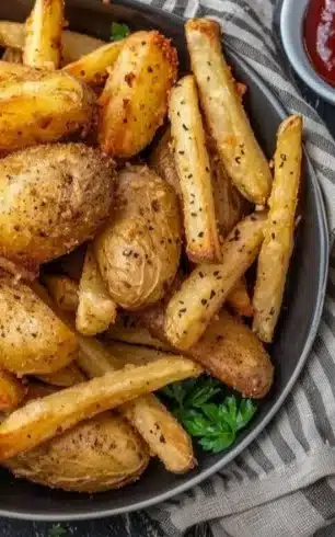 Recette des frites maison à l'airfryer : Facile et Délicieuse