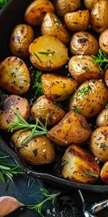 Recette des Pommes de Terre Rôties au Airfryer