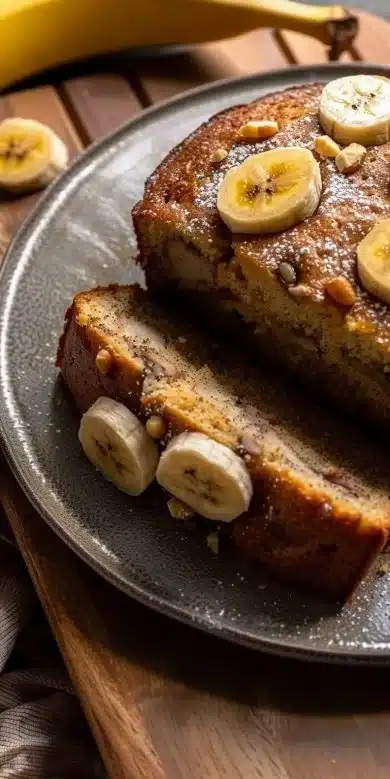 Recette du cake à la banane au airfryer facile et rapide