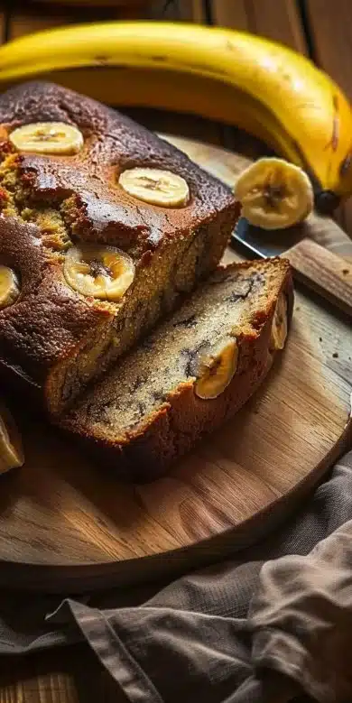 Recette du cake à la banane au airfryer facile et rapide
