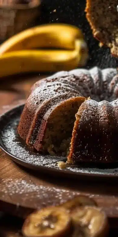 Recette du cake à la banane au airfryer facile et rapide