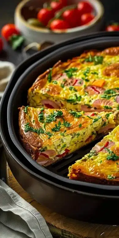 Recette du cake salé au airfryer simple et savoureux