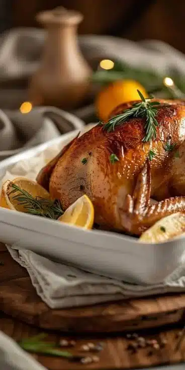 Recette facile de poulet rôti à l'airfryer savoureux et croustillant