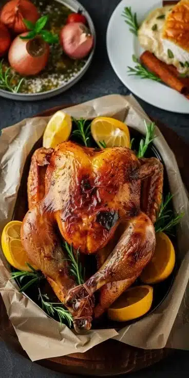 Recette du poulet rôti au airfryer facile et savoureuse