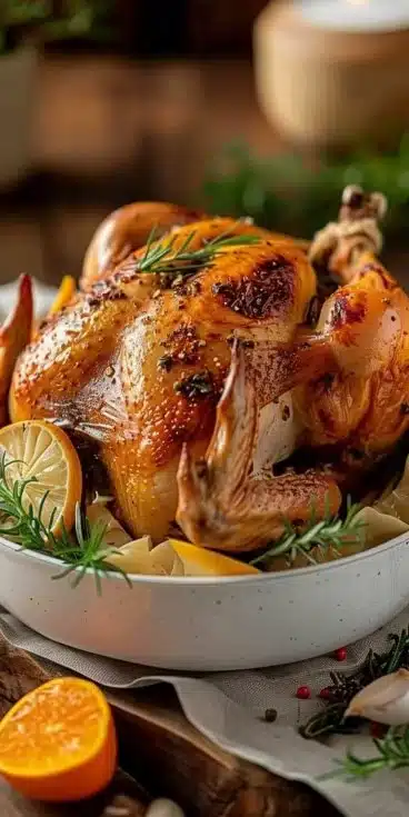 Recette du poulet rôti au airfryer facile et savoureuse