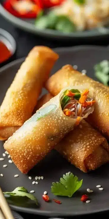 Recette Nems au Air Fryer : Croustillants et Légers !