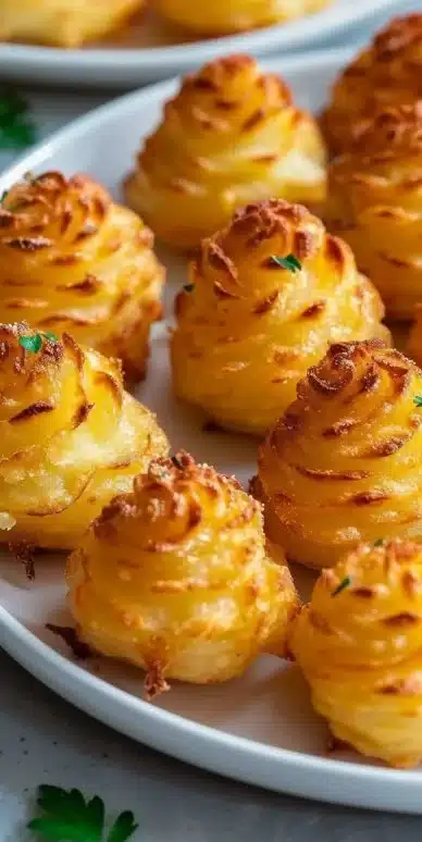 Recette Pommes de Terre Duchesse Air Fryer : facile et dorée