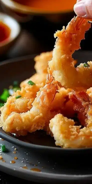 Recette Tempura de Crevettes Air Fryer Facile et Légère