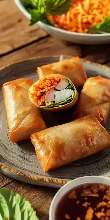 Rouleaux de Printemps au Airfryer