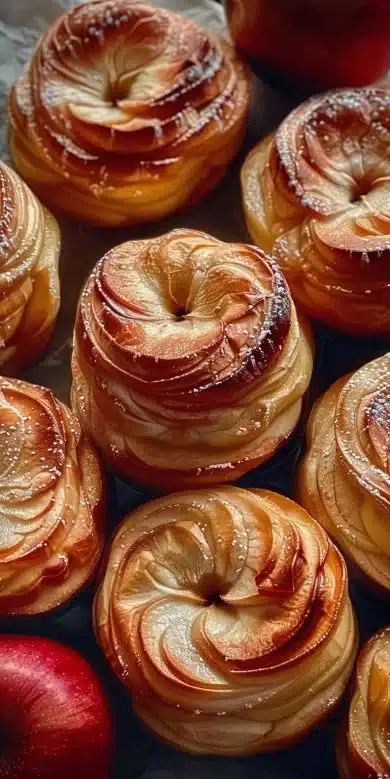 Roulés Feuilletés aux Pommes en 10 Minutes