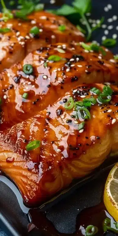Saumon au miel et à la sauce soja : fondant, caramélisé et savoureux !