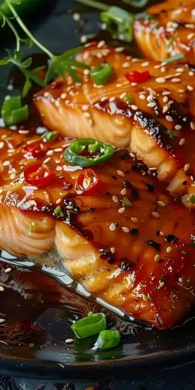 Saumon au miel et à la sauce soja : fondant, caramélisé et savoureux !
