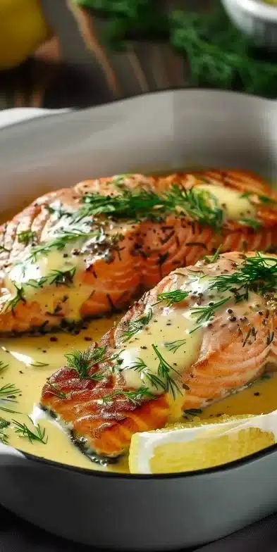 Saumon Crème Fraîche Maison