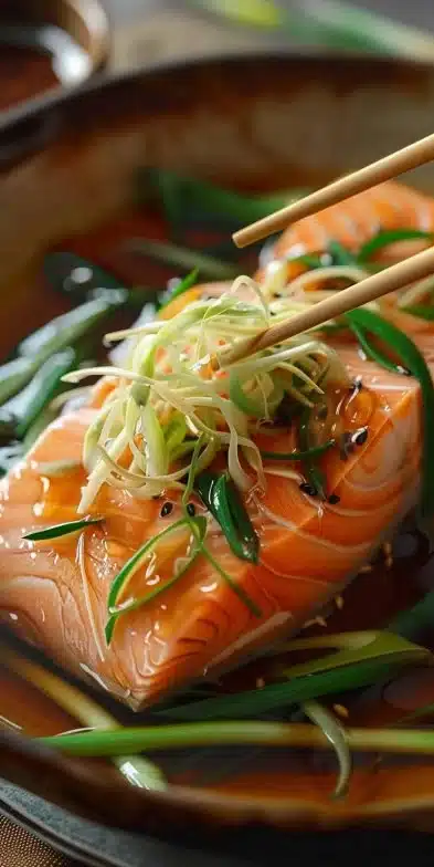 Saumon vapeur facile