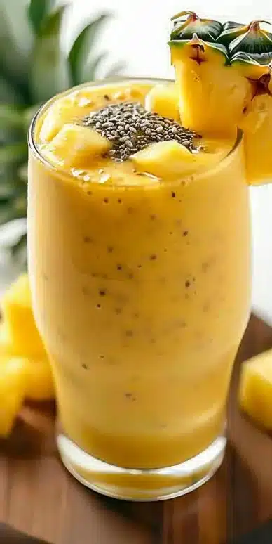 Smoothie détox ananas