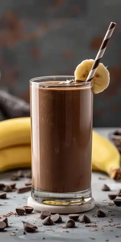 Smoothie Protéiné Chocolat Banane