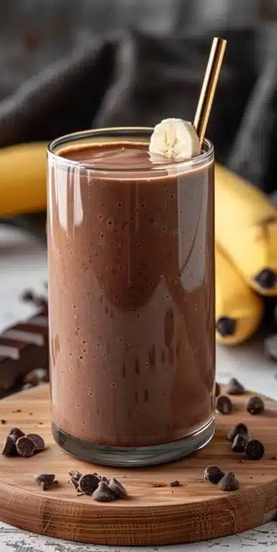 Smoothie Protéiné Chocolat Banane
