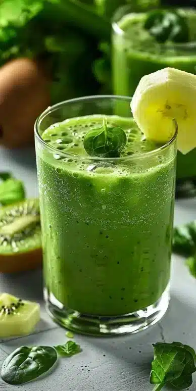Smoothie vert sain