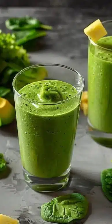 Smoothie vert sain