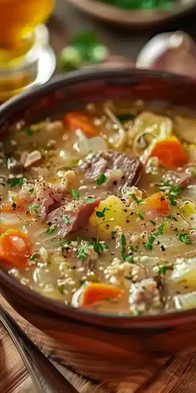 Soupe à l’alsacienne « griess »