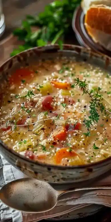 Soupe à l’alsacienne « griess »
