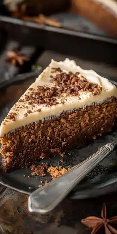 Gâteau américain à la patate douce avec glaçage crémeux