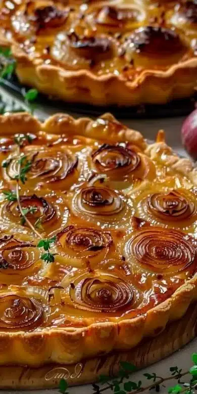 Tarte à l’Oignon et au Reblochon