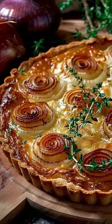 Tarte à l’Oignon et au Reblochon