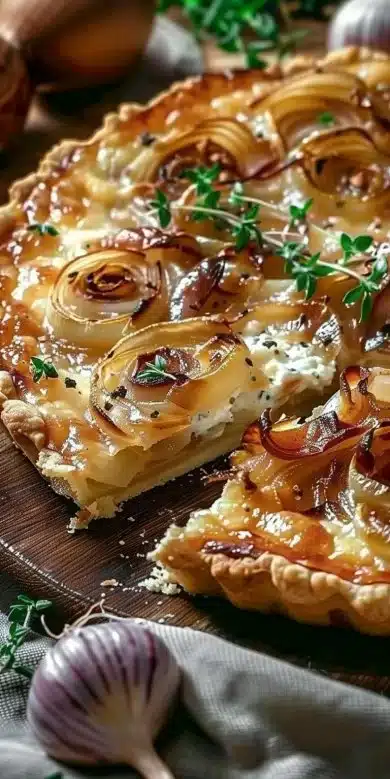Tarte Oignon Gruyère