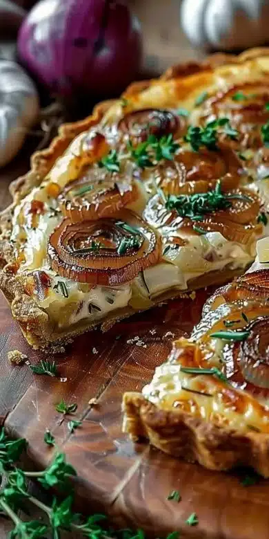 Tarte Oignon Gruyère
