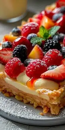 Tarte Paradis Sans Cuisson : Dessert Exotique et Léger