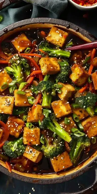 Tofu Sauté Asiatique